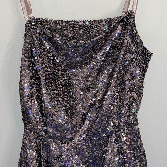 All Saints Velutina Sequin Dress UK 8/US4 - Picture 4 of 6